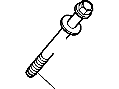 Ford F5AZ-6065-A Bolt - Hexagon Head