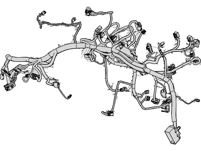 Ford DE8Z-14401-A Wiring Assembly - Main