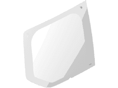 Ford DT1Z-6142006-A Glass - Rear Window, Driver Side