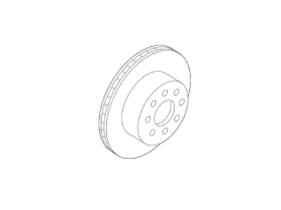 Ford YL3Z-1V102-HA Hub And Disc Assy                  
