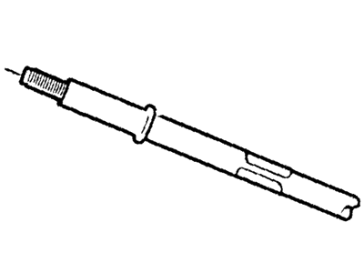 Lincoln Suspension Strut Rod - F5OY-3468-A