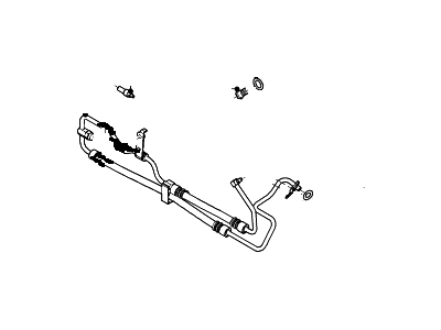Mercury 6W1Z-3A719-A Hose Assy
