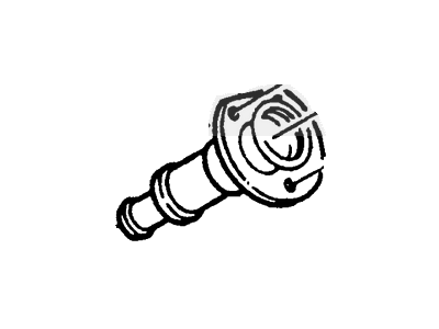 1994 Ford Ranger Fuel Filler Neck - F37Z-9034-F