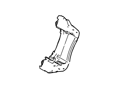 Lincoln 8A8Z-2B511-A Plate Assy - Brake Back