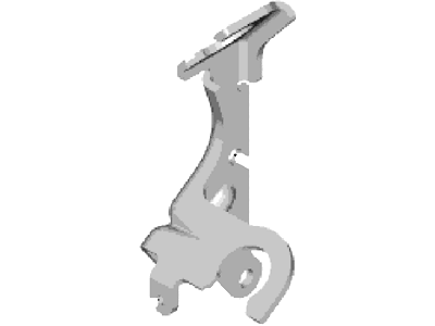8A6Z-7474-A Ford Bracket - Control Cable Illustration 1 of 1