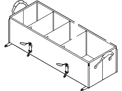 Ford AE5Z-78115A00-A Compartment Assy - Rear Stowage