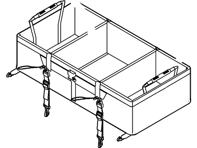 Ford AE5Z-78115A00-B Compartment Assy - Rear Stowage