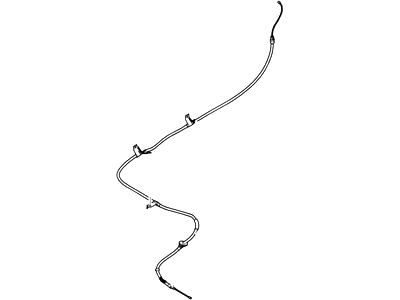 Mercury Parking Brake Cable - 8L8Z-2853-A