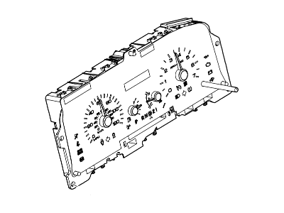 Mercury Instrument Cluster - 9W3Z-10849-B