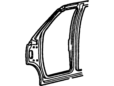 F7UZ-37211A10-AC Ford Frame - Door, Passenger Side Illustration 1 of 1