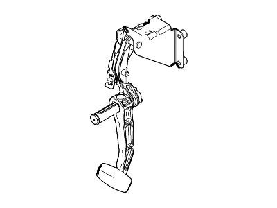 Ford BC3Z-2455-Q Pedal Assy - Brake