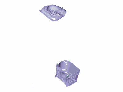Ford HC3Z-9600-B Cleaner Assy - Air
