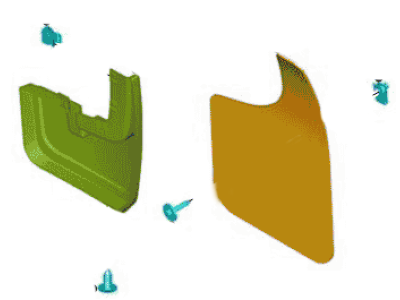 Ford HC3Z-16A550-AA Kit - Mudflap