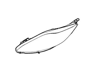 Ford BE8Z-13008-BCP Headlamp Assy