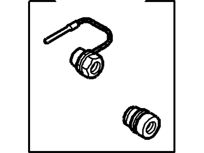 Ford 3C3Z-1A043-AA Nut - Wheel