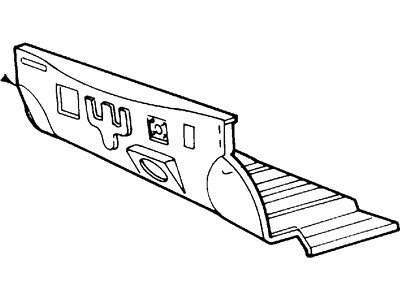 Ford Dash Panels - XF2Z-1601610-AA