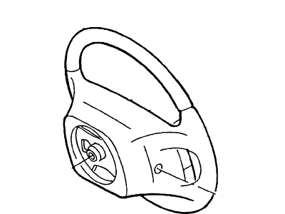 Mercury F7AZ3600AAA Steering Wheel
