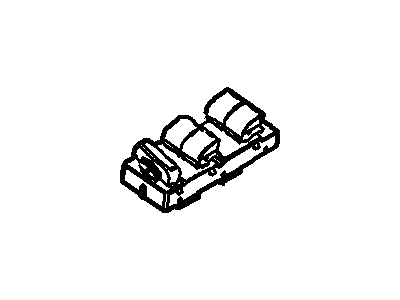 Mercury 5F9Z-14529-BAC Switch - Window Control - Double