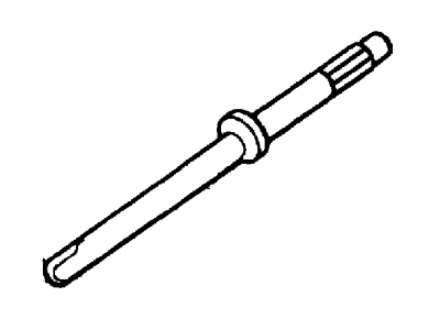 Ford F81Z-3B676-AA Shaft Assembly - Steering