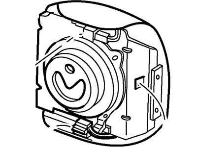 Lincoln 1L7Z-78043B13-AAD Driver Air Bag