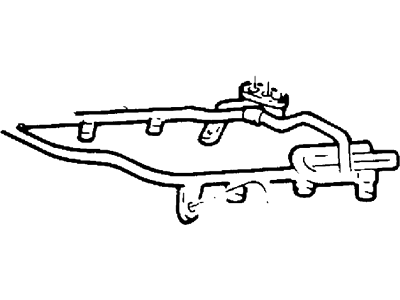 2004 Ford F-150 Heritage Fuel Rail - 1L3Z-9F792-BA