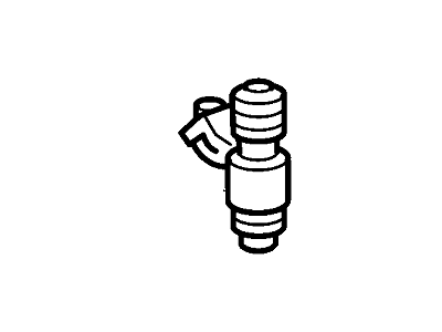 Mercury Fuel Injector - 6F1Z-9F593-A