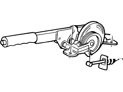 Ford F9ZZ-2780-AA Lever Assembly - Parking Brake