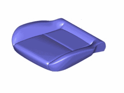 Ford DT1Z-1762901-CB Cover Assembly - Front Seat Cushion
