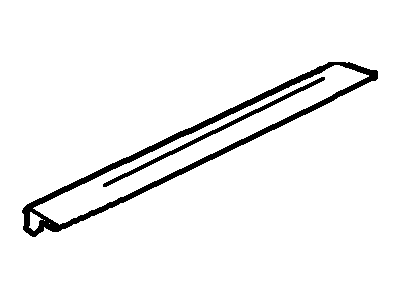 Ford 1S4Z-5829796-AA Glass Molding