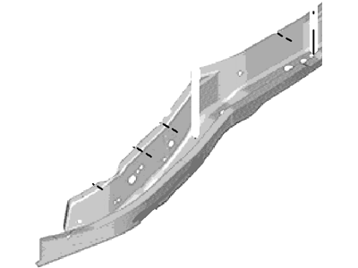 Ford CV6Z-7810127-A Member Assembly - Floor Side - Rear, Driver Side