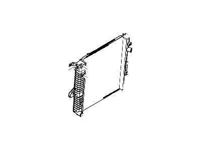 Ford 6L5Z-8005-BA Radiator Assy