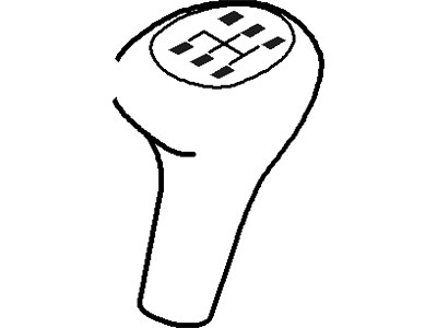 Ford YS4Z-7213-AA Knob - Gear Change Lever