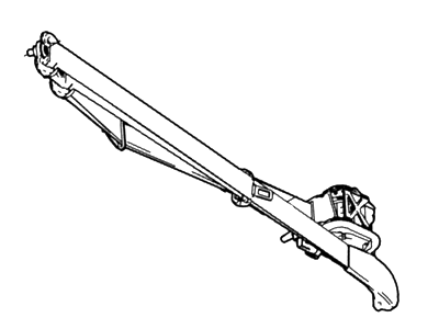 Ford 9L3Z-18611B08-BA Pretensioner - Seat Belt Retractor