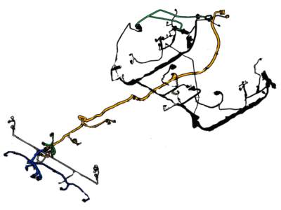Ford DL3Z-14A005-FHB Wiring Assy