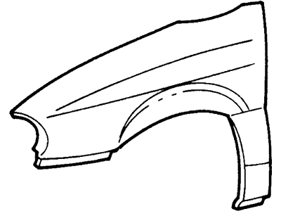 2000 Ford Windstar Fender - XF2Z-16006-AA