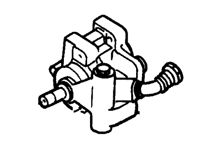 Mercury Power Steering Pump - F23Z-3A674-KFRM