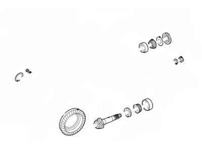 Ford 1C2Z-4209-CA Ring & Pinion
