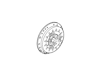 Lincoln Pressure Plate - 1X4Z-7563-AB