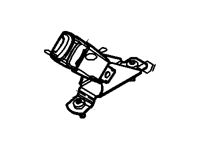 Mercury 1L2Z-78613D48-AAA Buckle Assy - Seat Belt