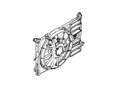 Lincoln CT4Z-8C607-A Motor And Fan Assy - Engine Cooling