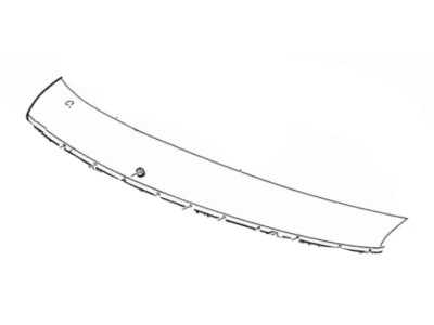 Ford F2AZ8190A Panel - Radiator Grille