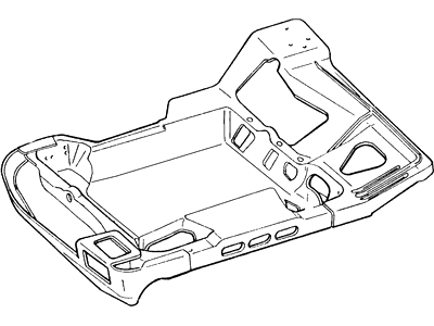 Ford F5AZ5463100A Seat Frame, Front Passenger Side