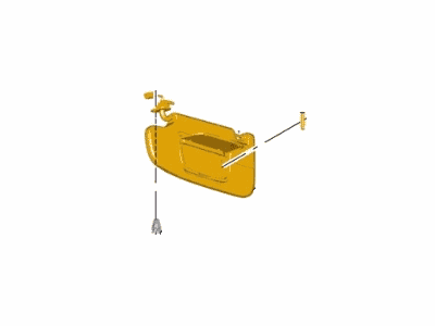 Ford HS7Z-5404105-ED Visor Assy - Sun