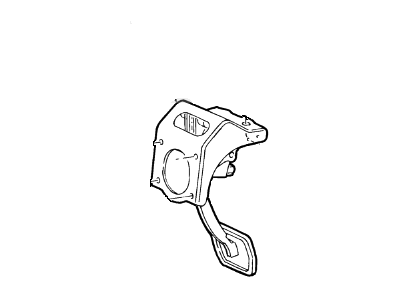 Mercury Brake Pedal - 6W7Z-2455-AA