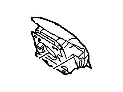 Mercury Mountaineer Air Bag - 1L2Z-78043B13-DAC