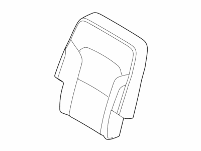 Ford HB5Z-7866601-AA Cover Assy - Rear Seat Back
