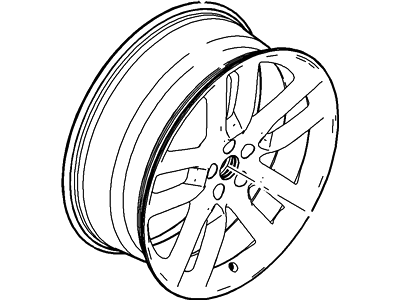 Lincoln 9T4Z-1007-D Wheel Assy