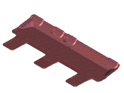 Ford JL1Z-7813182-AA Mat - Rear Floor, Rubber