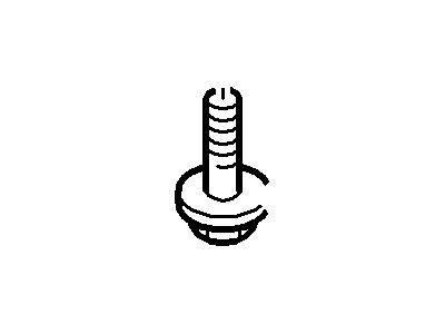 Mercury -W701606-S437 Oil Pan Bolt