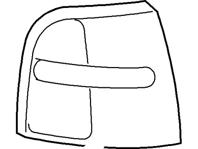 Ford 1L2Z-13201-AACP Parking Light - Without Bulb, Driver Side